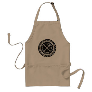 Delantal Brújula Vikinga Vegvisir