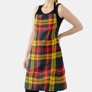 Delantal Buchanan Clan Modern Tartán