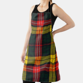 Delantal Buchanan Clan Modern Tartán