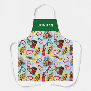 Delantal Buddy the Elf and Santa North Pole Pattern