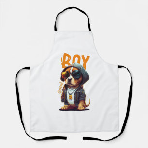 Delantal Buen chico perro cachorro