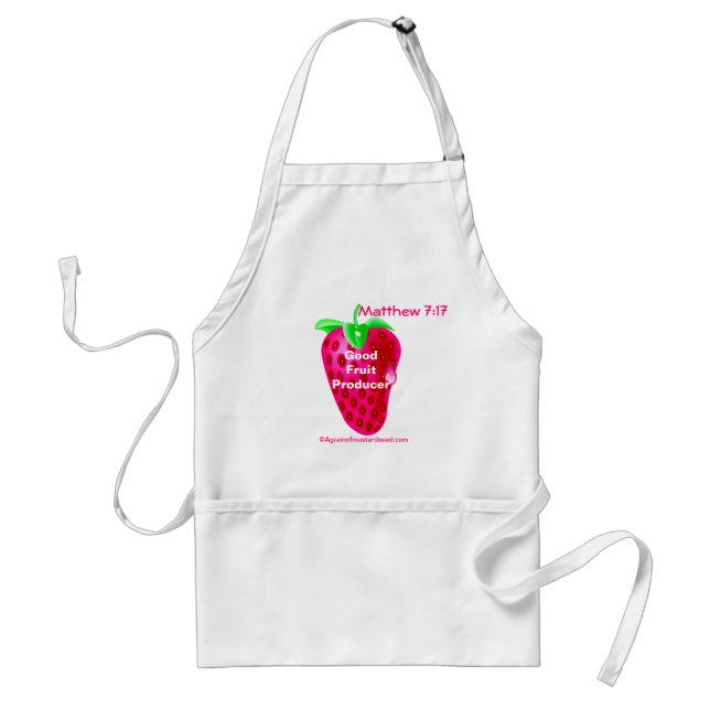 Delantal Buen Productor De Frutas Fresa (Frente)