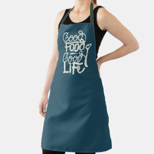 Delantal Buena comida Buena vida Apron
