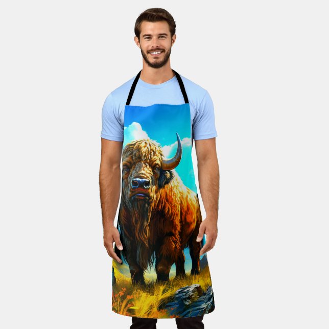 Delantal Búfalo (Gastado)