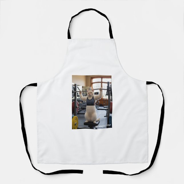 Delantal Buff Cat Kitchen Apron (Anverso)