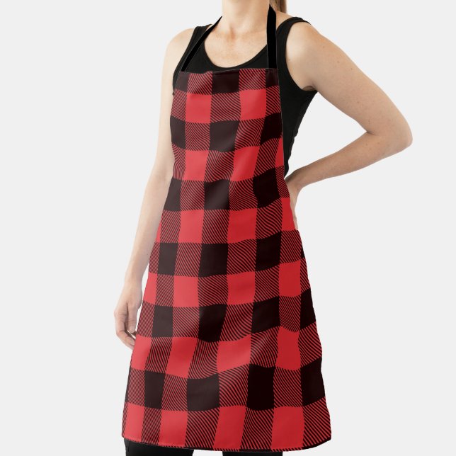 Delantal Buffalo Plaid (in situ)