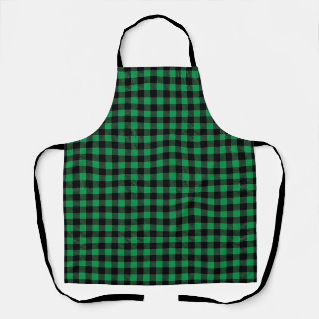 Delantal Buffalo Plaid Apron (Anverso)