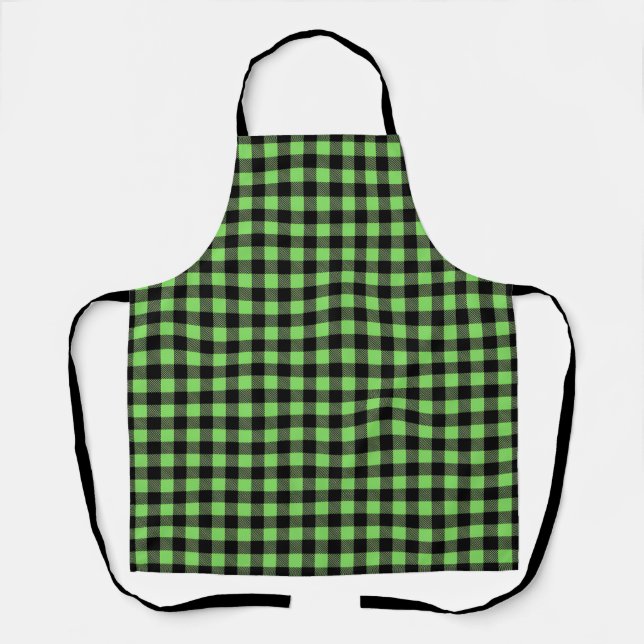 Delantal Buffalo Plaid Apron (Anverso)