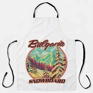 Delantal Bulgaria a Snowboard