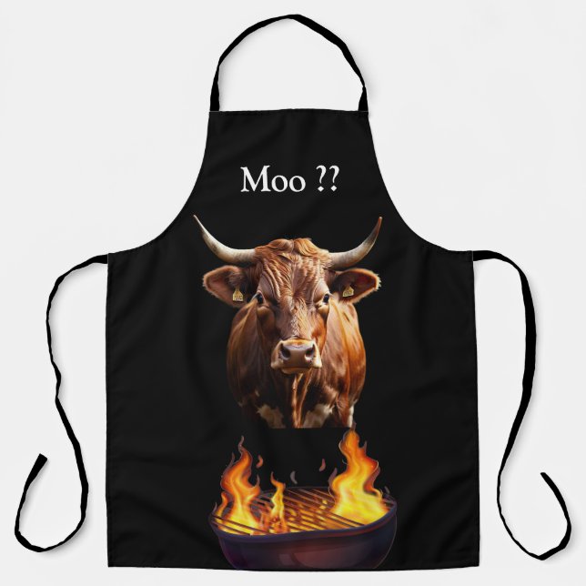 Delantal Bull and Grill BBQ (Anverso)
