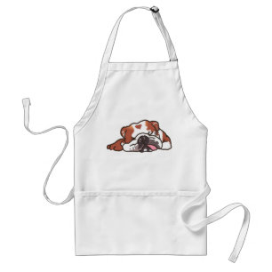 Delantal Bulldog durmiente