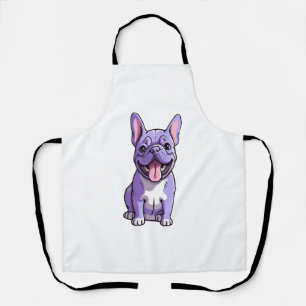 Delantal Bulldog francés Lilac