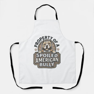 Delantal Bully Americano Mimado Diseño de Grabado Vintage_1