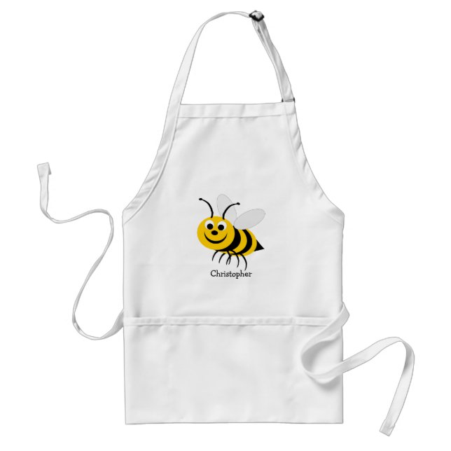 Delantal Bumble Bee Design (Frente)