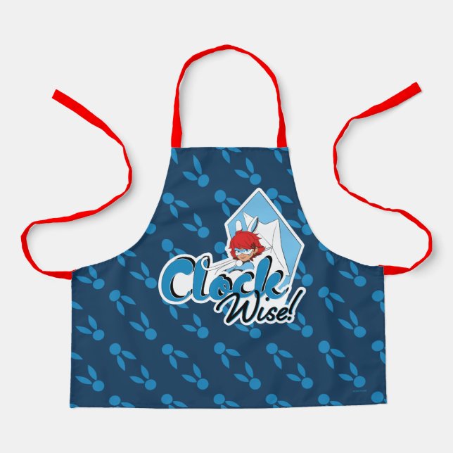 Delantal Bunnyx | Sabia del reloj! (Anverso)