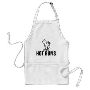 Delantal BUNS CALIENTES (Butt) Funny Kitchen Aprons