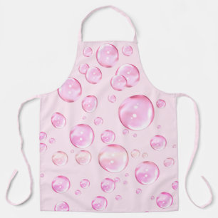 Delantal Burbujas rosadas Apron rosado