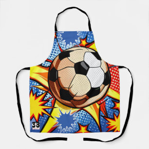 Delantal Burst de fútbol