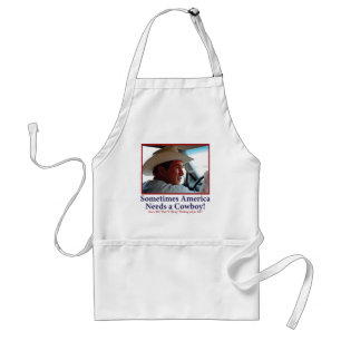 Delantal BUSH-GORRA.-White-Cowboy-eps