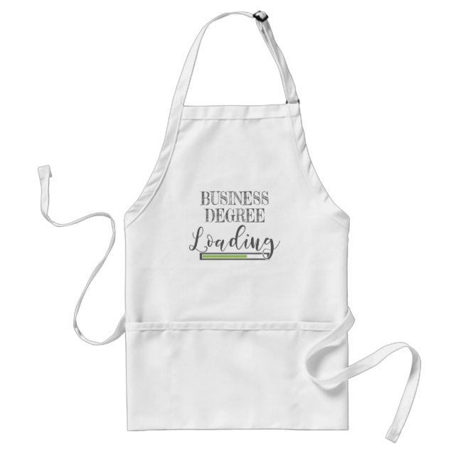 Delantal Business School Student Gift Business Degree Loadi (Frente)