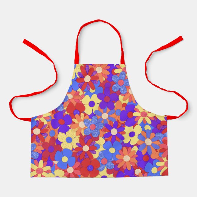 Delantal Bustling Bouquet Apron (Anverso)
