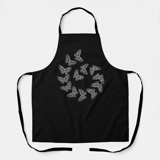 Delantal Butterflies Apron (Anverso)