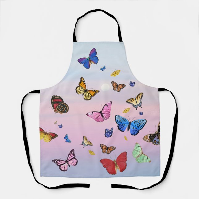 Delantal Butterflies Apron (Anverso)