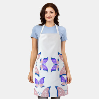 Delantal Butterfly Kitchen Apron – Cute and Colorful Cookin