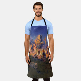 Delantal C M Russell Laugh mata a Lonesome Western