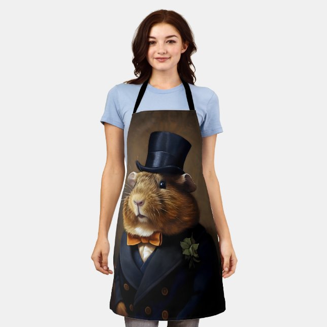 Delantal Caballero del Cerdo Edwardian Guinea (Gastado)