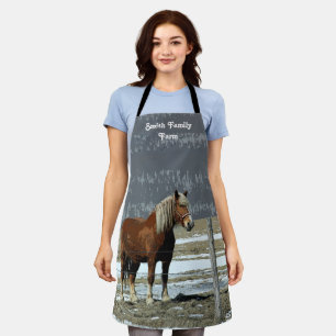 Delantal Caballo Borrador Belga En Apron Paddock