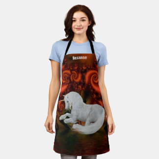 Delantal Caballo de Unicornio personalizado