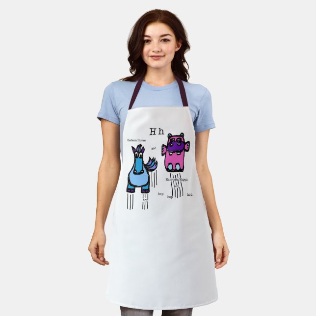 Delantal Caballo e Hipo (Gastado)