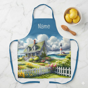 Delantal Cabaña con vista al faro