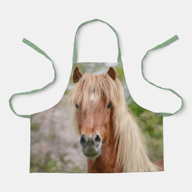 Delantal Cabeza de caballo Aegidienberger cruza Islandia y  (Anverso)