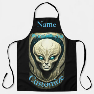 Delantal Cabeza de cráneo de Alien Thunder_Cove