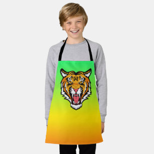 Delantal Cabeza de tigre ruidosa-25818