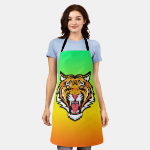 Delantal Cabeza de tigre ruidosa-25818