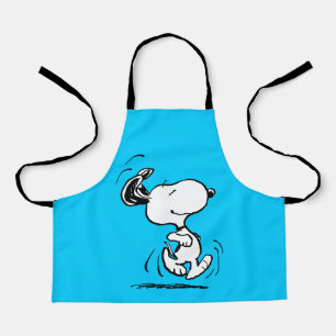Delantal Cacahuetes   Baile Snoopy Happy