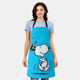 Delantal Cacahuetes   Baile Snoopy Happy