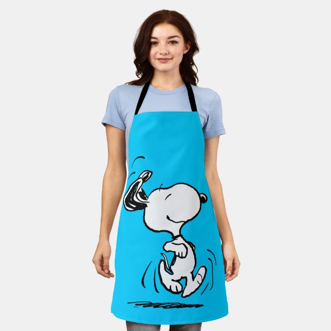 Delantal Cacahuetes | Baile Snoopy Happy (Gastado)