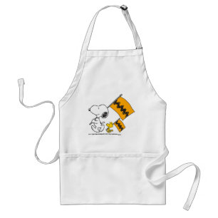 Delantal Cacahuetes Banderas Snoopy & Woodstock