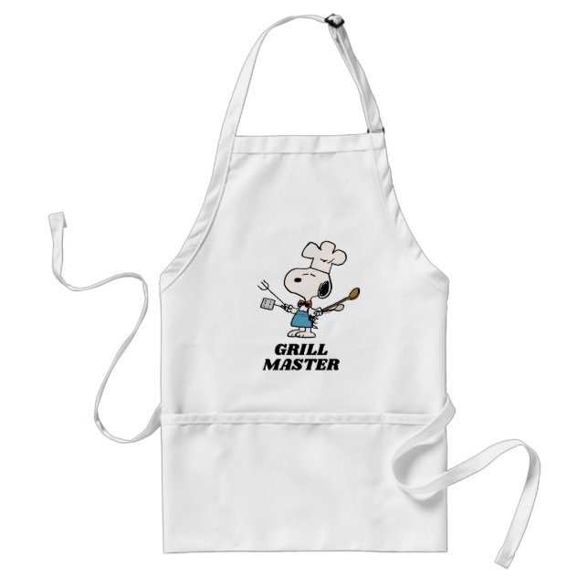 Delantal Cacahuetes | Chef Snoopy (Frente)