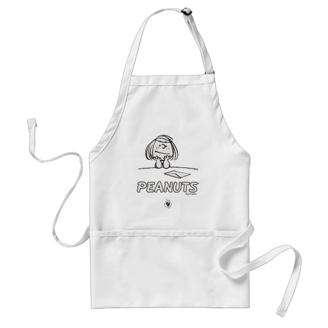 Delantal Cacahuetes | Peppermint Patty Thoughts (Frente)