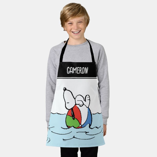 Delantal Cacahuetes | Playa Snoopy Beach Ball (Gastado)