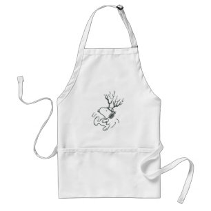 Delantal Cacahuetes Renos Snoopy