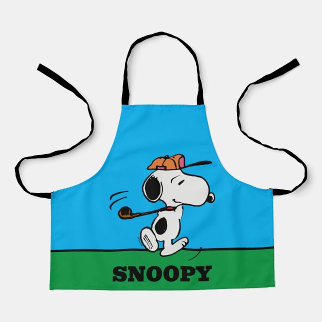 Delantal Cacahuetes | Snoopy Golf (Anverso)