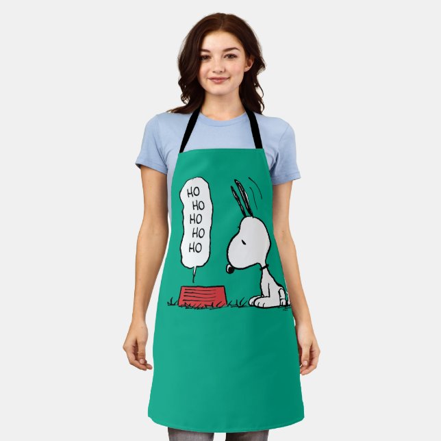 Delantal Cacahuetes | Snoopy Ho Ho Ho Ho Ho Food Dish (Gastado)