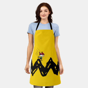 Delantal Cacahuetes   Snoopy & Linus Sled Ride