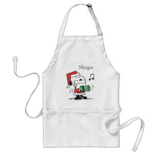Delantal Cacahuetes   Snoopy Santa Claus Accord
